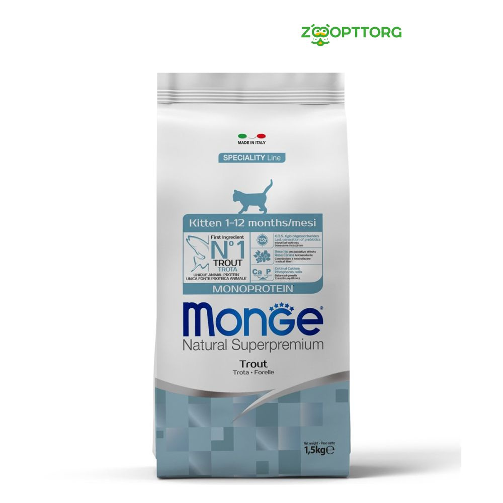 Monge Cat Monoprotein Kitten корм для котят #1