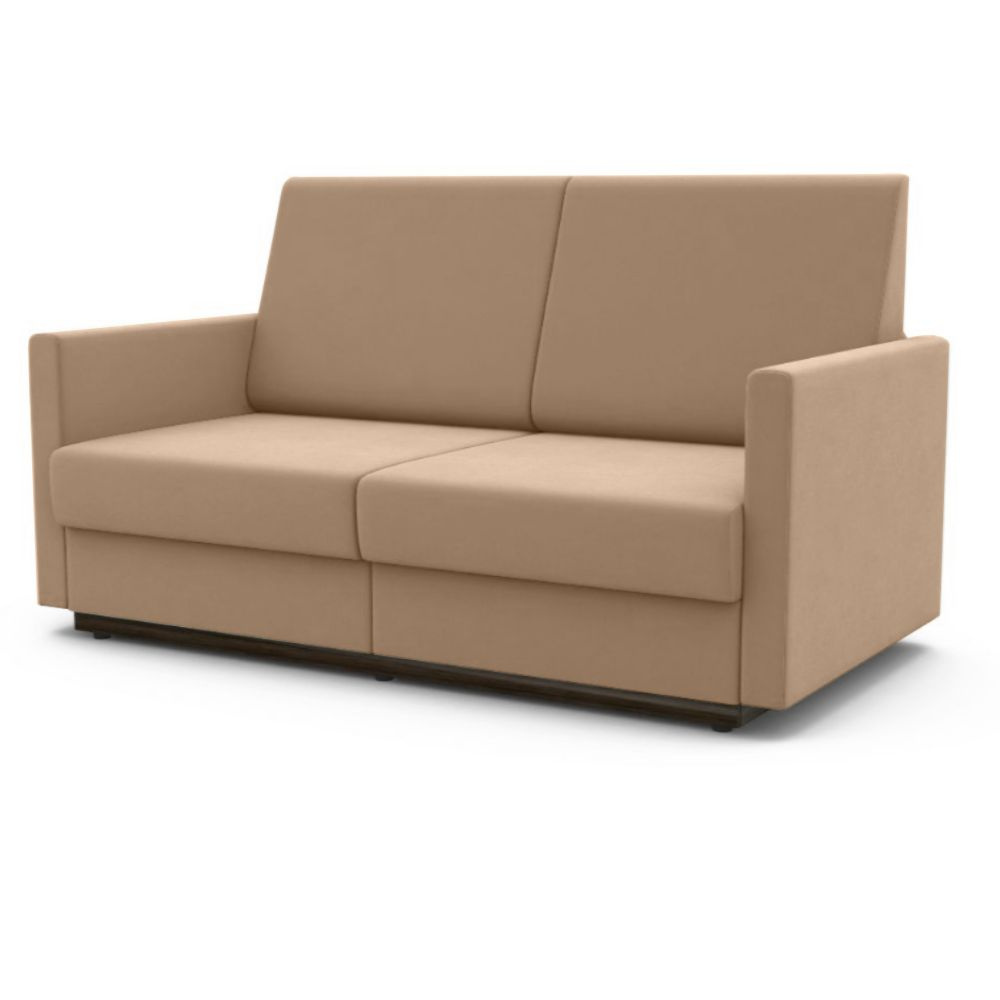 Диван-кровать Стандарт + ФОКУС- мебельная фабрика 156х80х87 см светло-коричневый  #1