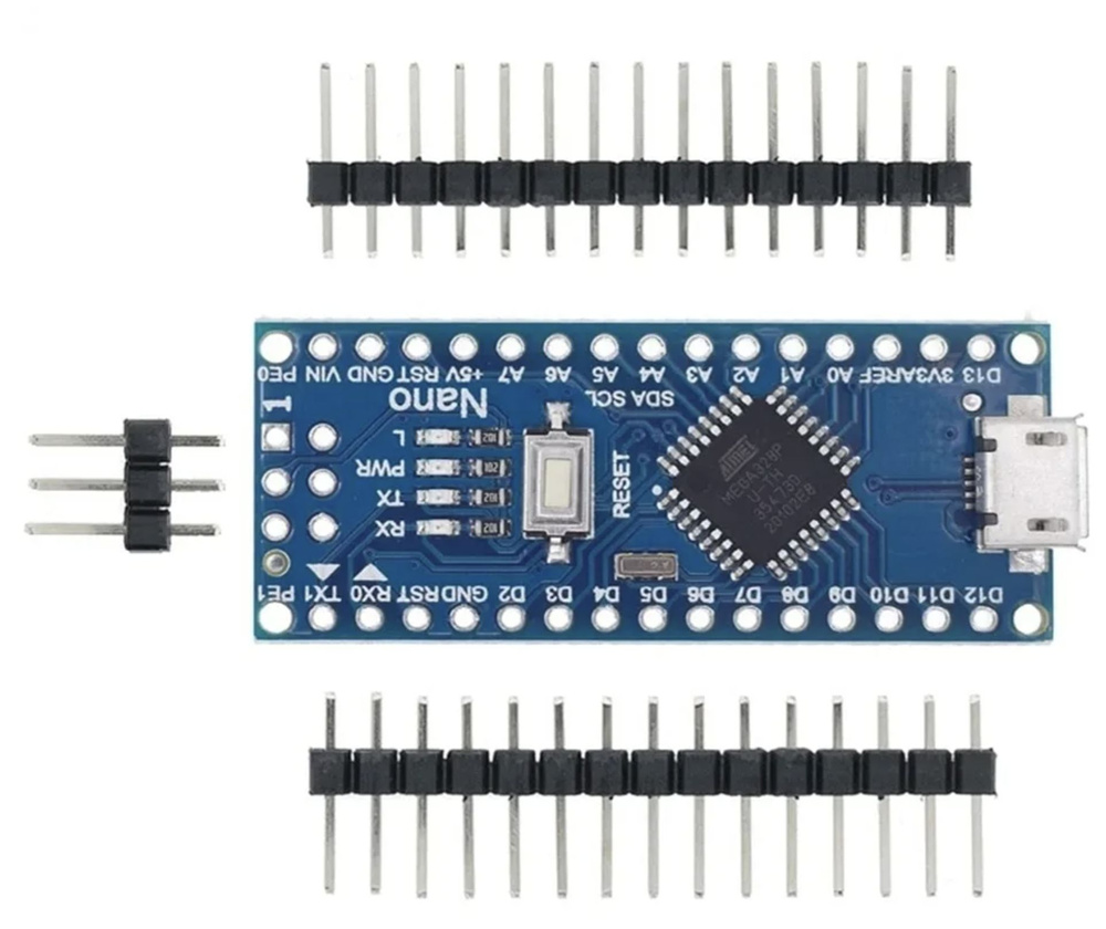 Контроллер Arduino Nano V3.0 MicroUSB Запаяна #1
