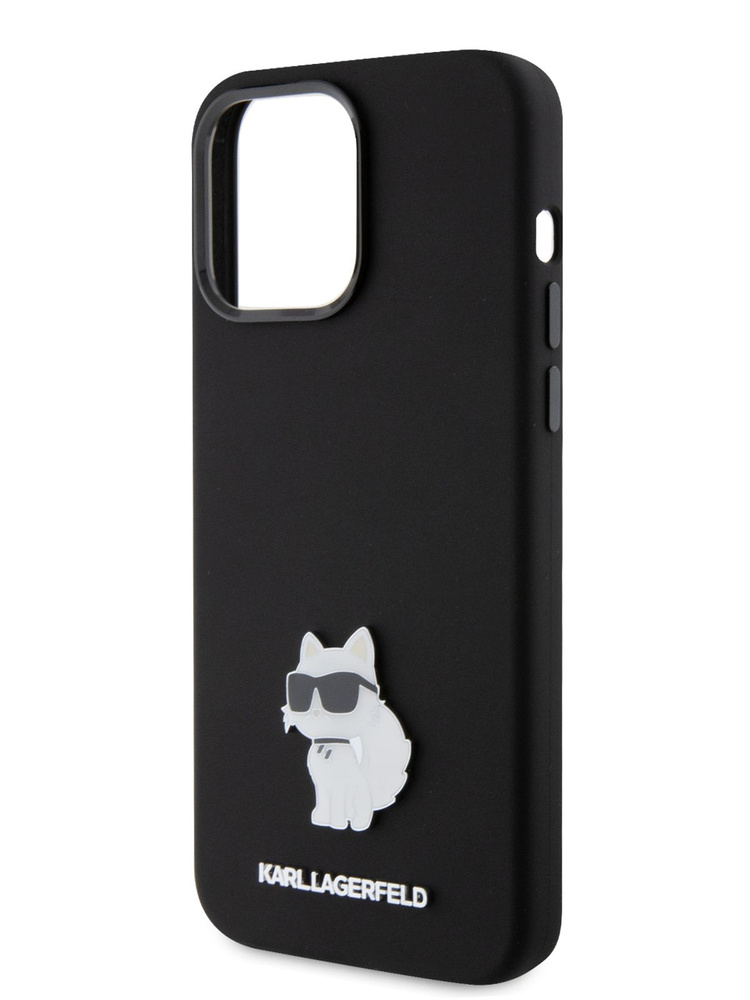 Чехол Karl Lagerfeld Liquid silicone на Apple iPhone 15 Pro Max / для Айфон 15 Про Макс, силиконовый #1