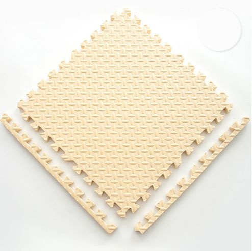 Спортивный поролоновый коврик для пола, 12 шт, 30*30 см,бежевый ...
