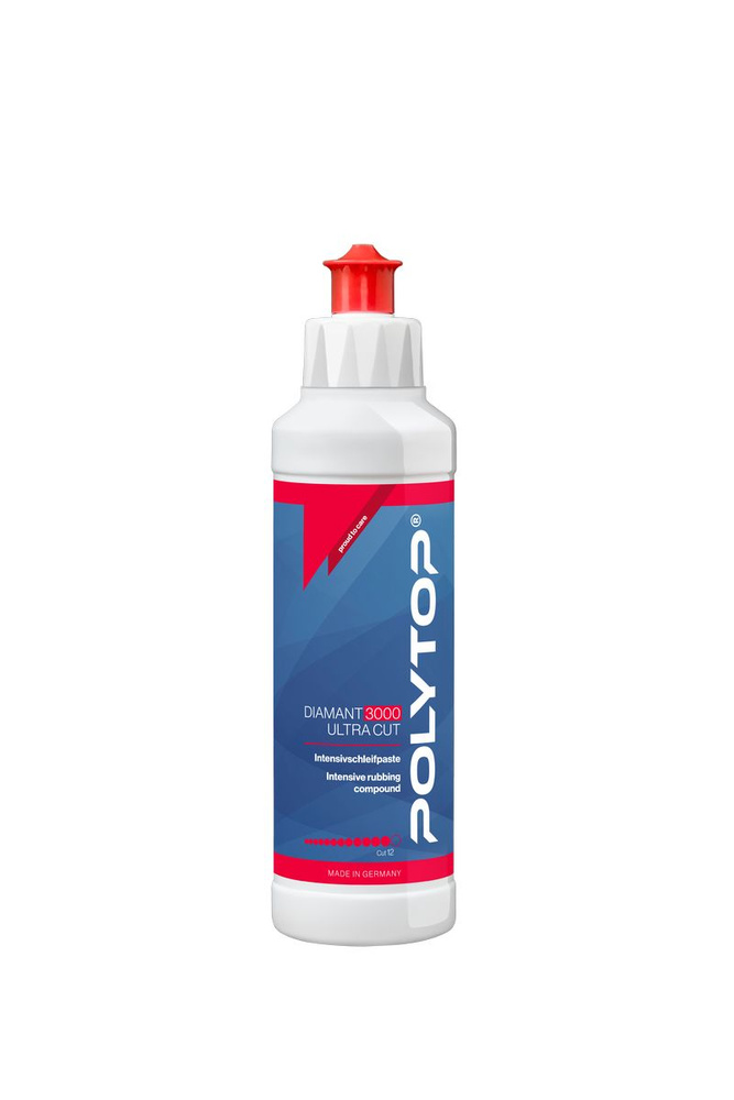 POLYTOP Diamant 3000 Ultra Cut - Абразивная полировальная паста (P1500), 250ml  #1