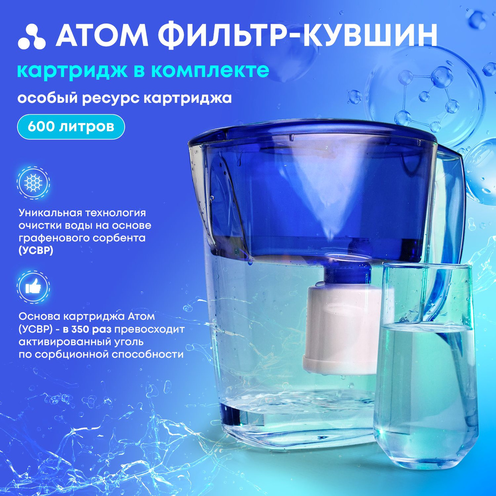 Фильтр-Кувшин для воды Атом #1