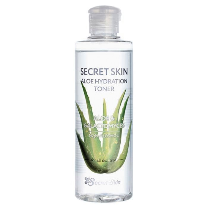 Secret Skin Увлажняющий и успокаивающий тонер с экстрактом алоэ 250 мл Aloe Hydration Toner  #1