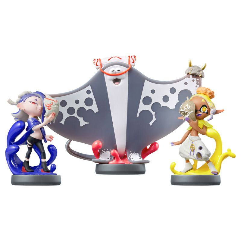 amiibo. Набор из 3-х фигурок: Shiver + Big Man + Frye (Splatoon Collection) #1