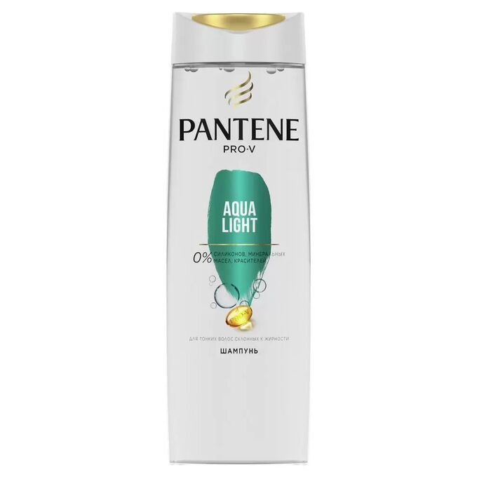 Pantene Шампунь для тонких волос склонных к жирности Aqua Light, 400 мл  #1