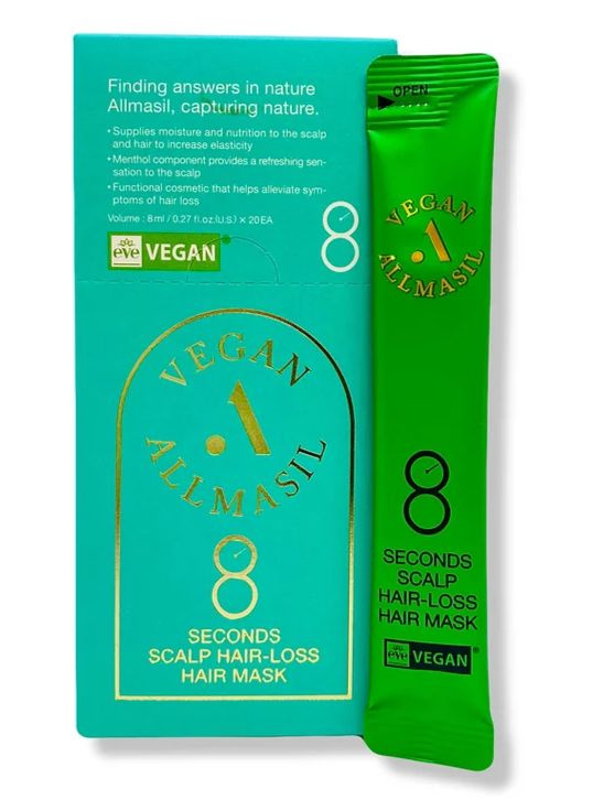 AllMasil Комплект 20шт Маска против выпадения волос Vegan 8 Seconds Scalp Hair-Loss Mask  #1