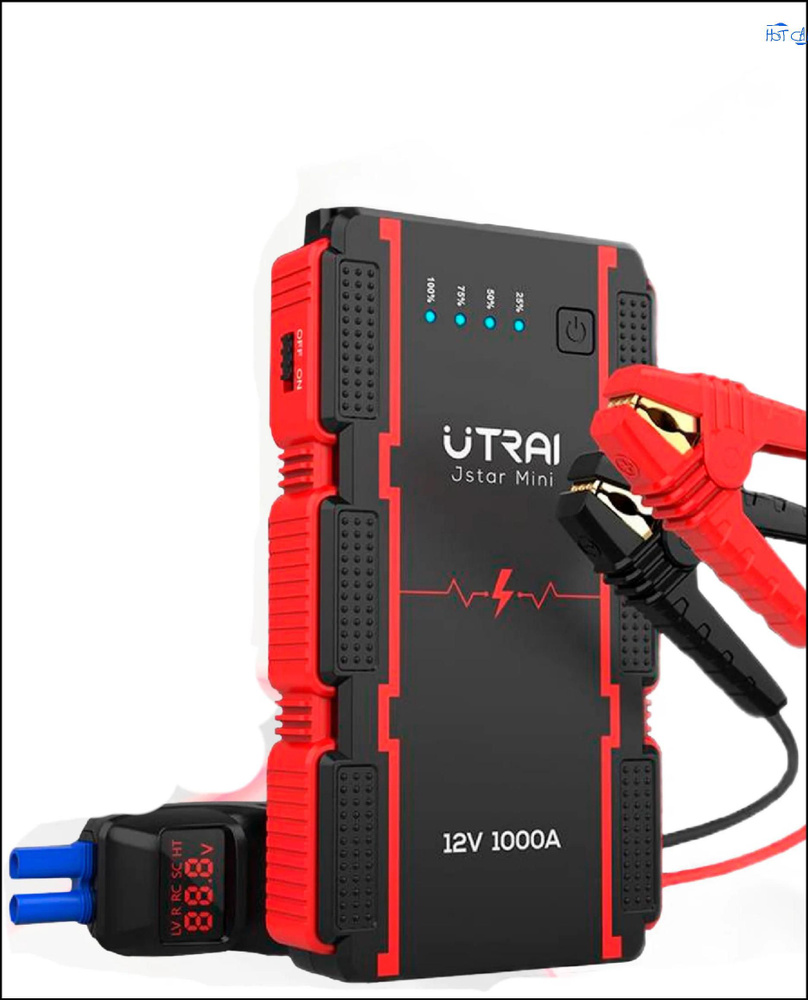 Портативное пусковое зарядное устройство 1000A для аккумулятора ...