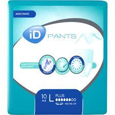 Трусы впитывающие iD Pants, L, 6.5 капель, 100-135 см, 1 уп. по 10 шт. #1