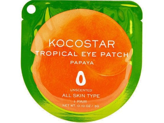 Патчи гидрогелевые для глаз Kocostar Tropical Eye Patch Papaya Single #1