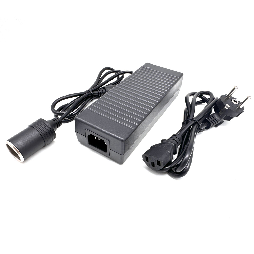 Блок питания 12В, 10000мА, гнездо прикуривателя, индикатор питания ...