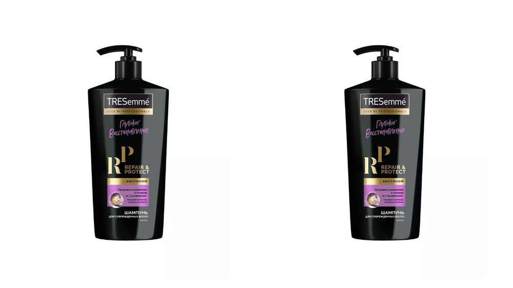 Tresemme Шампунь восстанавливающий Repair and Protect, 650 мл, 2 шт #1