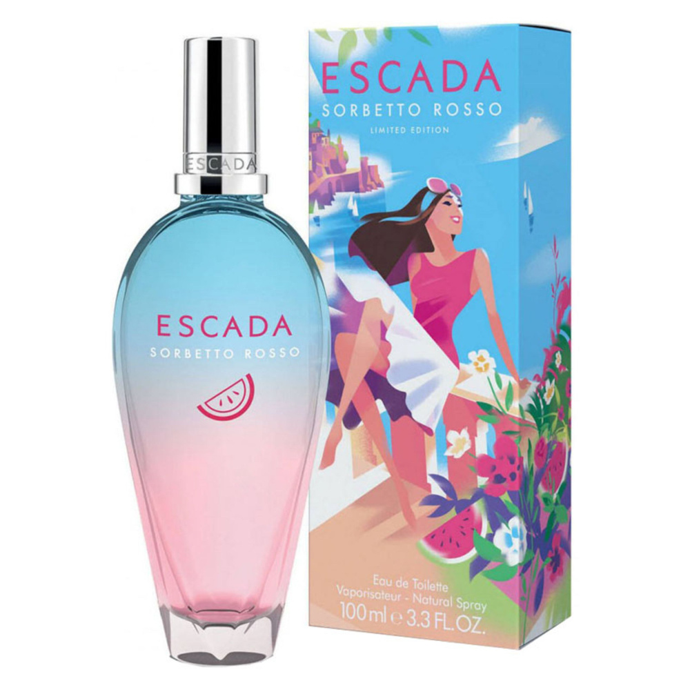 Escada туалетная вода Sorbetto Rosso Limited Edition, 100 мл #1