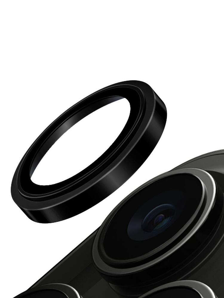 Сапфировое стекло Uniq Camera lens SAPPHIRE на камеру Apple iPhone 15 Pro Max / для Айфон 15 Про Макс #1