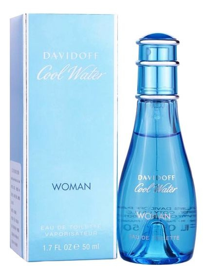 Davidoff женская туалетная вода Cool Water Women, 50 мл #1