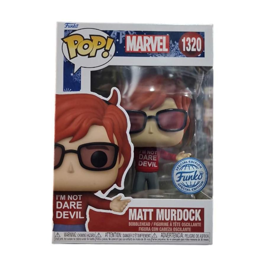 Фигурка Funko Pop! Matt Murdock in t-shirt I'm not Daredevil (Фанко Поп Мэтт Мердок в футболке "Я не #1