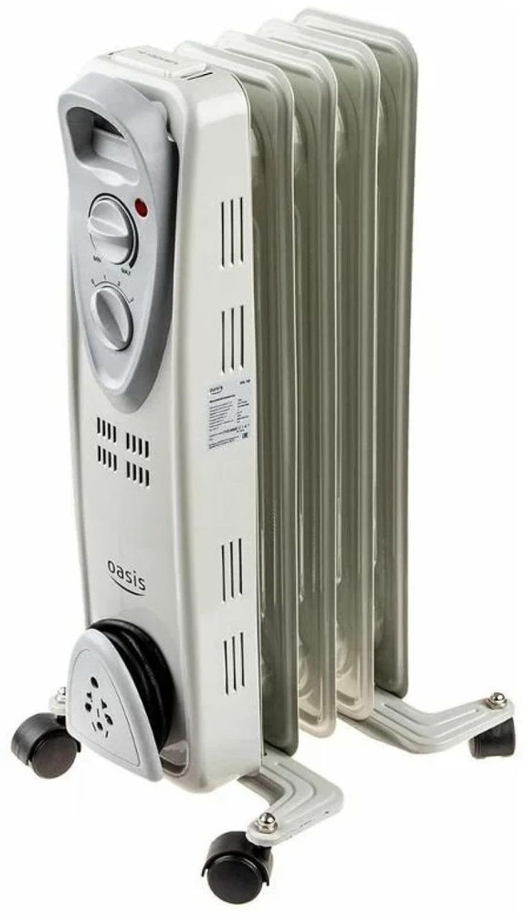 Масляный радиатор Oasis US-10 серый #1