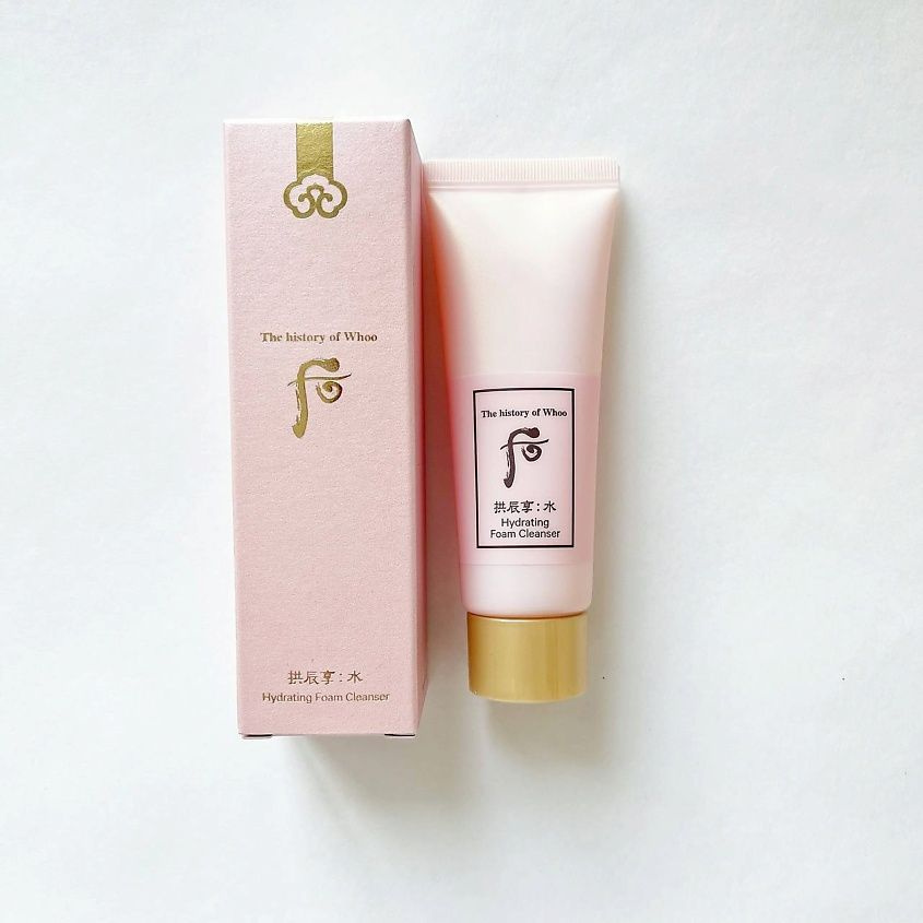 THE HISTORY OF WHOO Мягкая увлажняющая пенка для умывания Gongjinhyang : Soo Hydrating Foam Cleanser #1