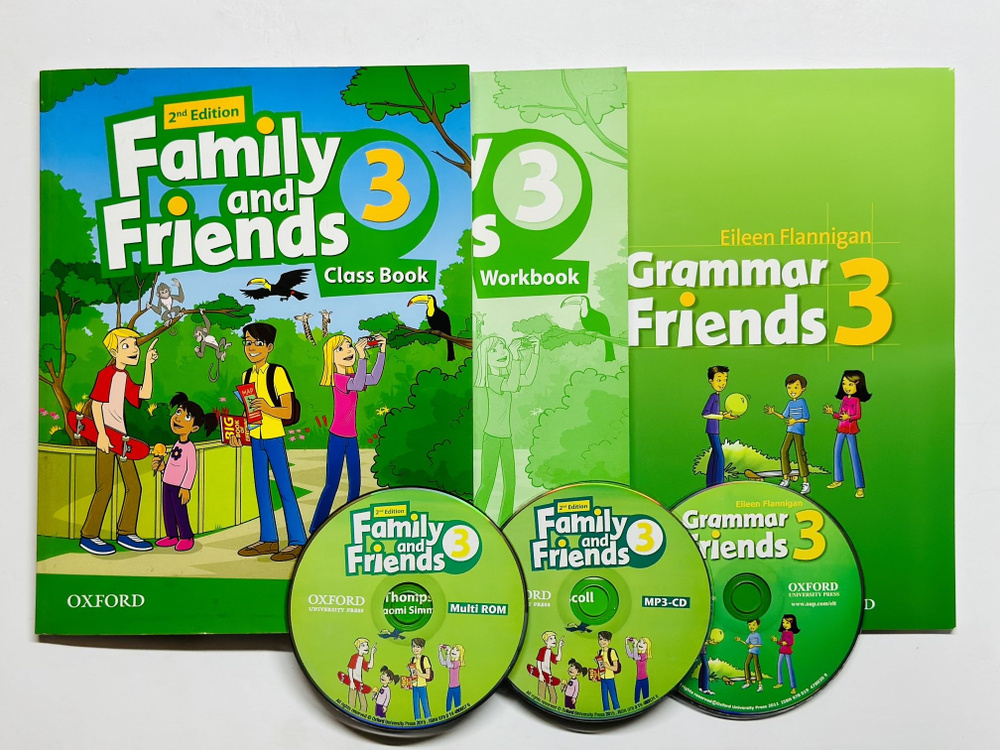 Family and Friends 3 + Grammar Friends 3 Полный комплект (Учебник ...