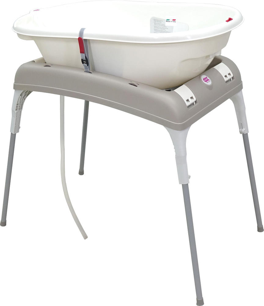 Комплект ванночка Ok Baby Onda Evolution+Подставка универсальная Белая  #1