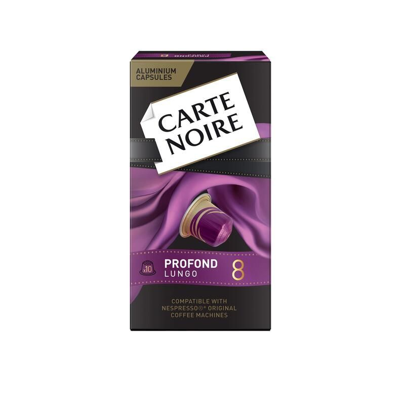 Кофе в капсулах для кофемашин Carte Noire Lungo Profondo (10 штук в упаковке)  #1