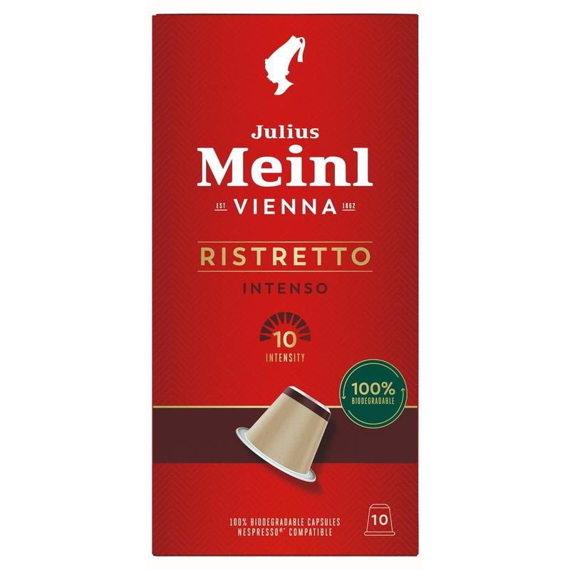 Кофе в капсулах для кофемашин Julius Meinl Ristretto Intenso BIO (10 штук в упаковке)  #1