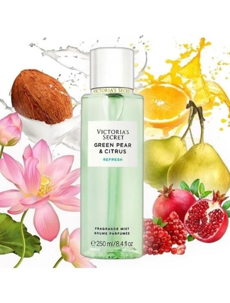 Парфюмированный мист Victoria's Secret спрей для тела Green Pear Citrus , 250ml 250 мл  #1