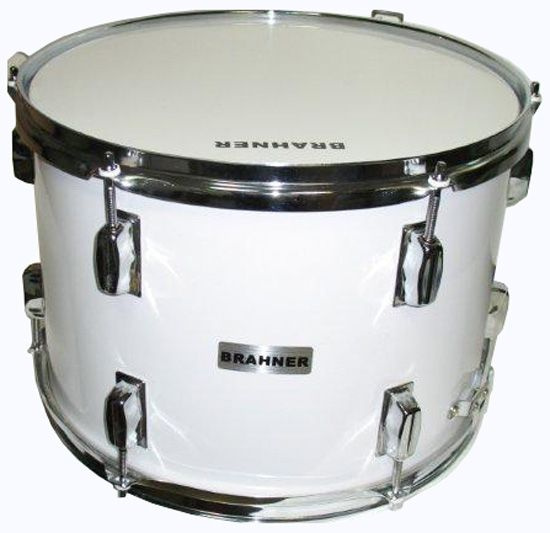 BRAHNER MSD-1210/WH - Маршевый барабан в комплекте ремень и палочки  #1