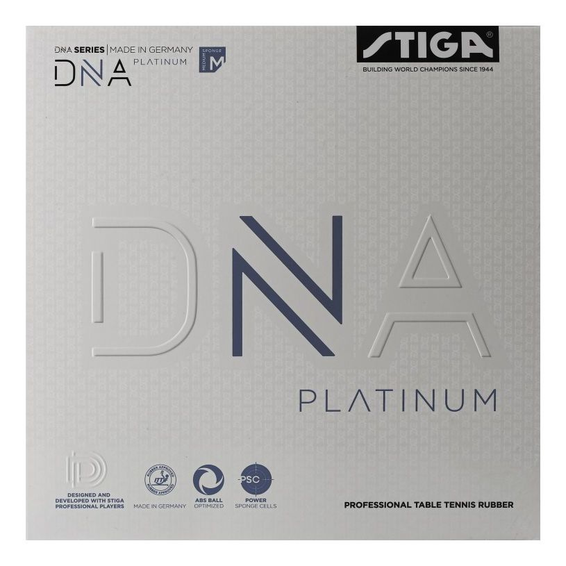 Накладка Stiga DNA Platinum M, черная МАХ #1