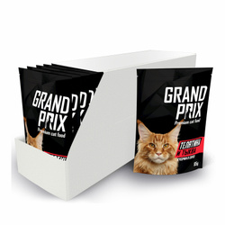 Влажный корм для кошек GRAND PRIX кусочки в соусе Телятина и тыква, паучи 24 шт по 85 г. Выгодные предложения! ➜