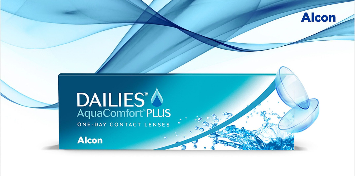Упаковка Dailies AquaComfort Plus® 30 линз