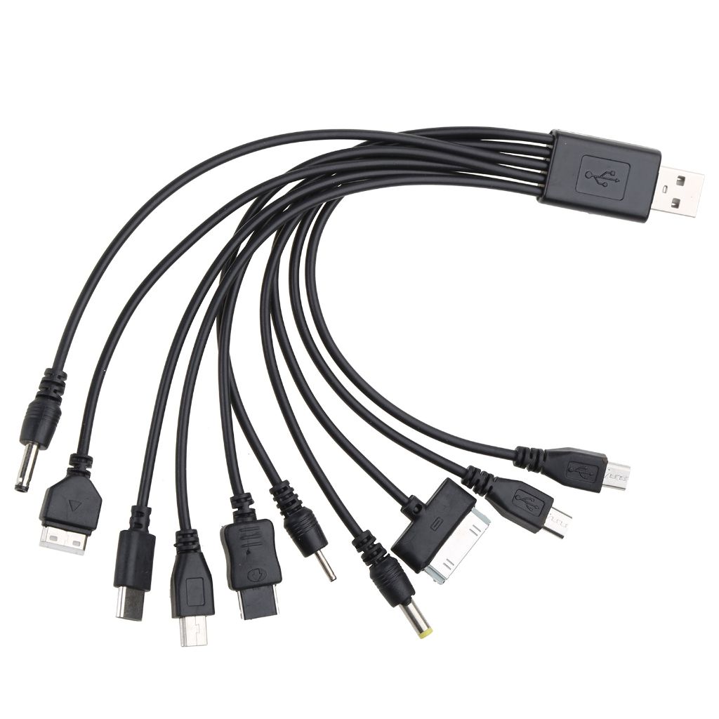 УниверсальныйUSB-кабельдлязарядкисмартфонов10в1,20см