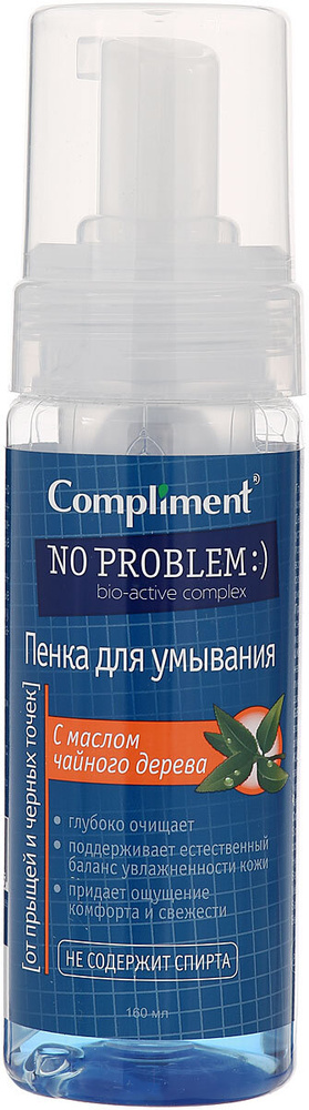 Compliment Пенка для умывания с маслом чайного дерева No problem 150 мл  #1