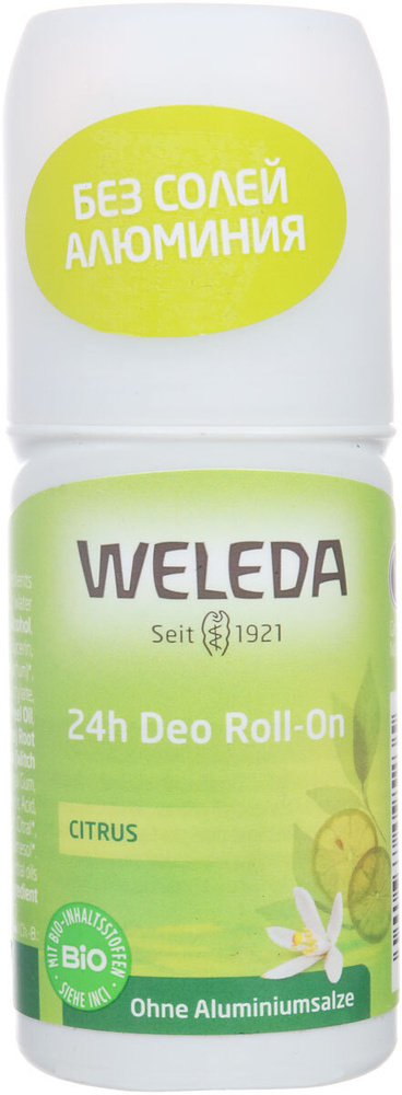 Weleda Дезодорант Roll-On 24 часа цитрусовый 50 мл #1