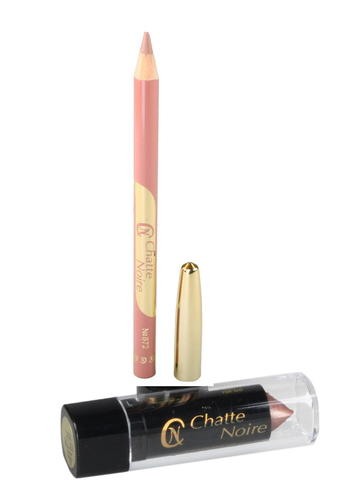 Chatte Noire Помада + Карандаш для губ №30 подарочный набор декоративной косметики для стойкого макияжа #1