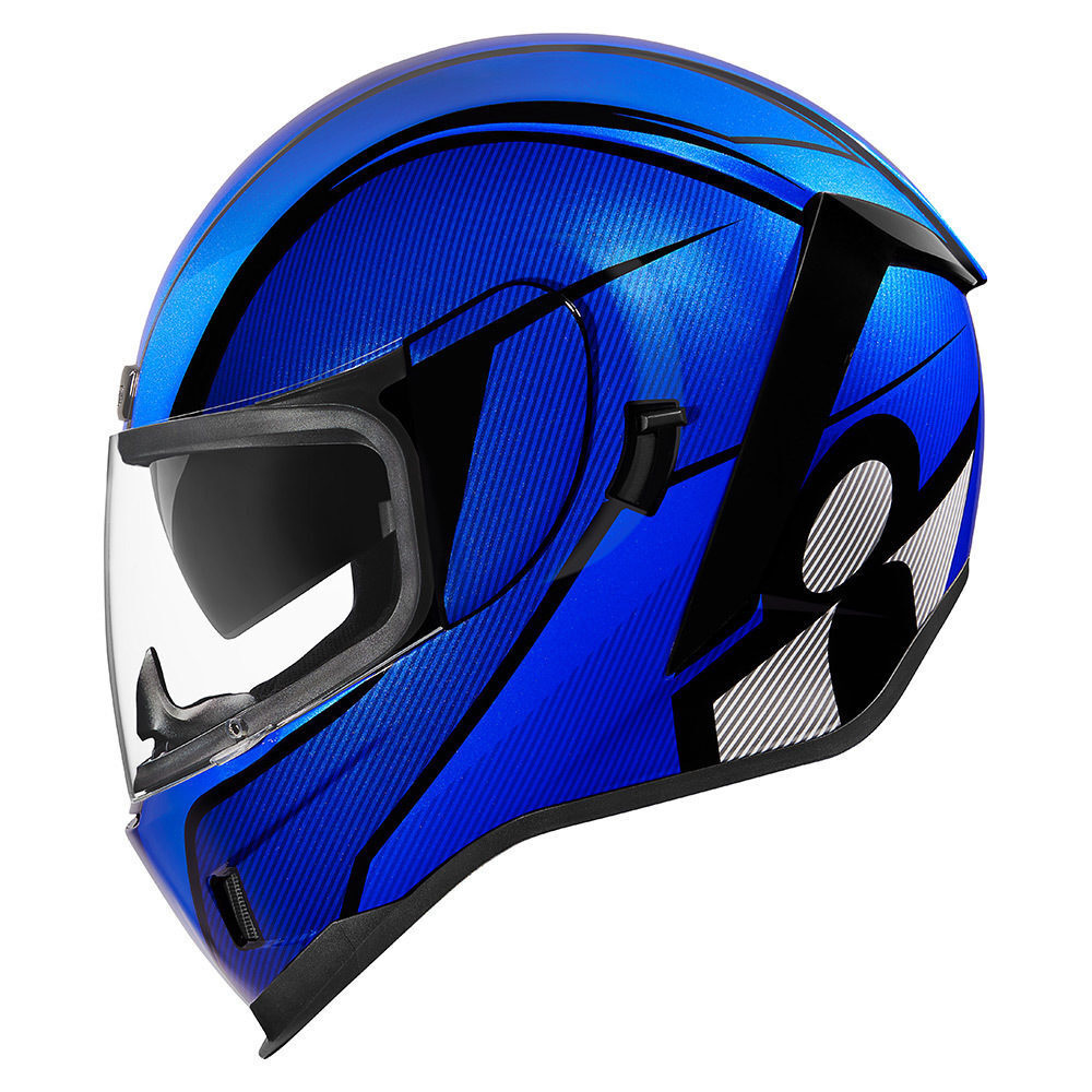 Icon Airform Conflux синий мотошлем (размер: xs) #1