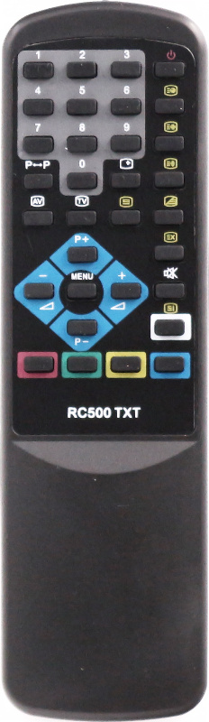 Пульт для телевизора Rubin (Рубин) RC-500 с ТXТ #1