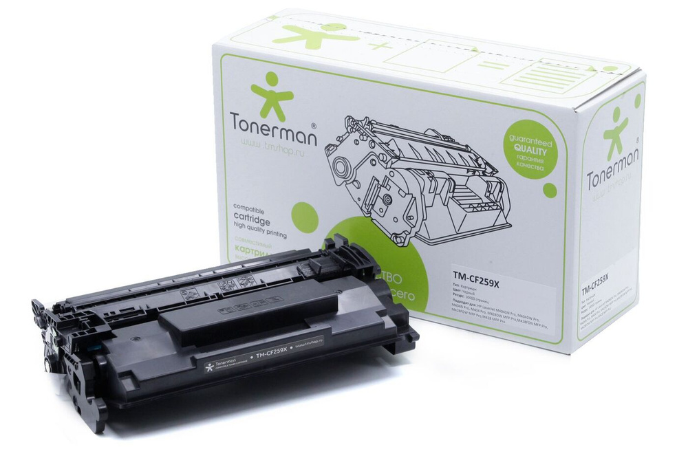 Картридж Tonerman CF259X с Чипом для HP LaserJet M304, M304A, M404, M404N, M404DN, M404DW, M406, M406DN #1