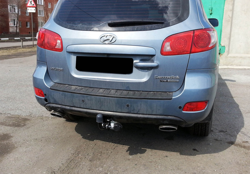 Фаркоп H215-A Лидер плюс для HYUNDAI SANTA FE (CM) 2006-2012/ KIA SORENTO 3 (XM) 2009-2012 (без электрики) #1