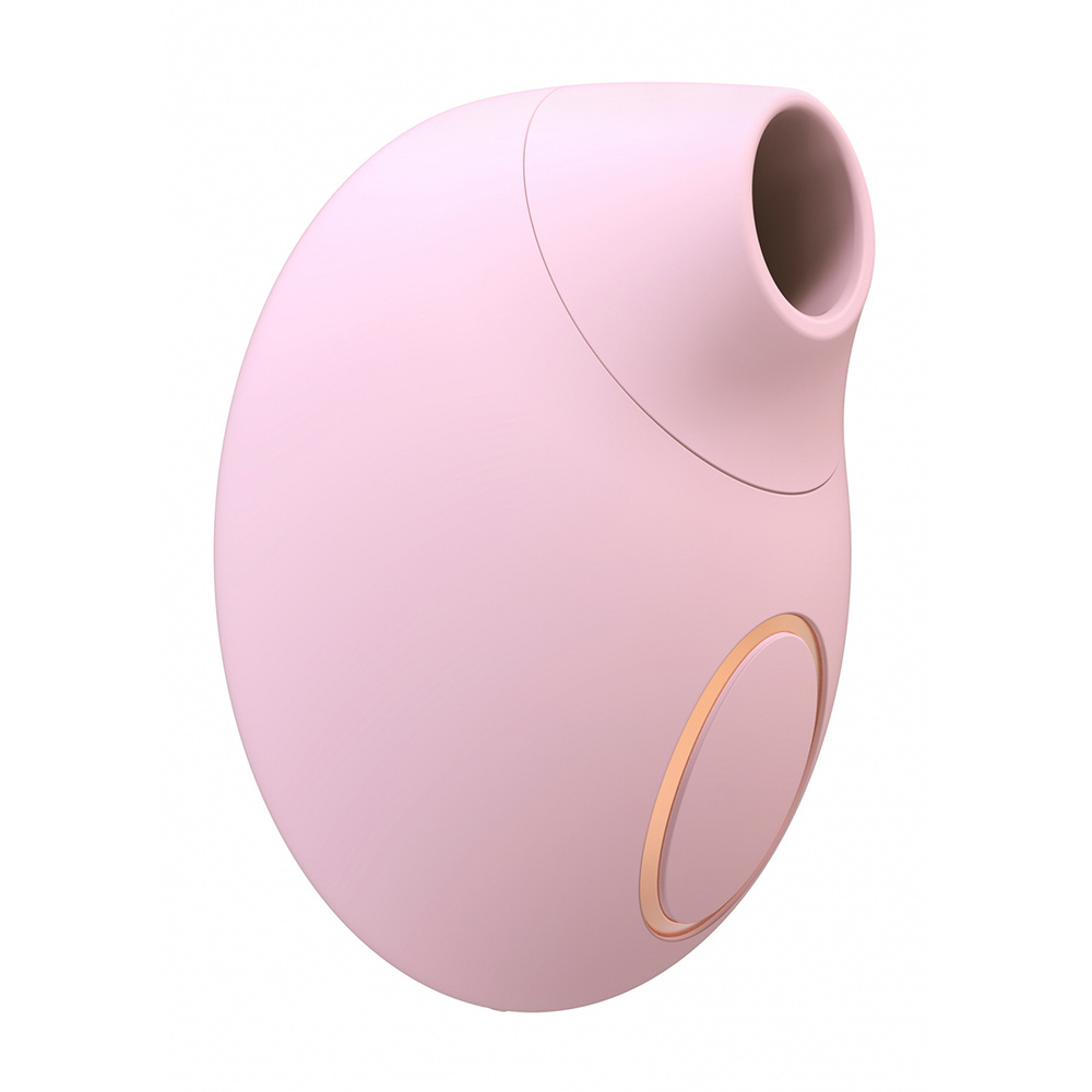 Эргономичный вакуум-волновой стимулятор клитора Irresistible Seductive, розовый  #1