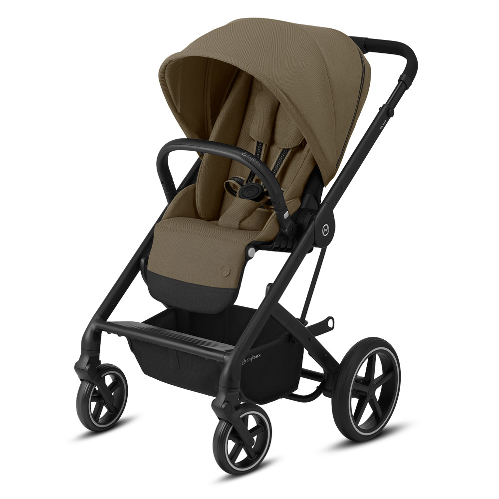 Коляска прогулочная Cybex Balios S Lux BLK 2021 с дождевиком, цвет Classic Beige бежевый  #1