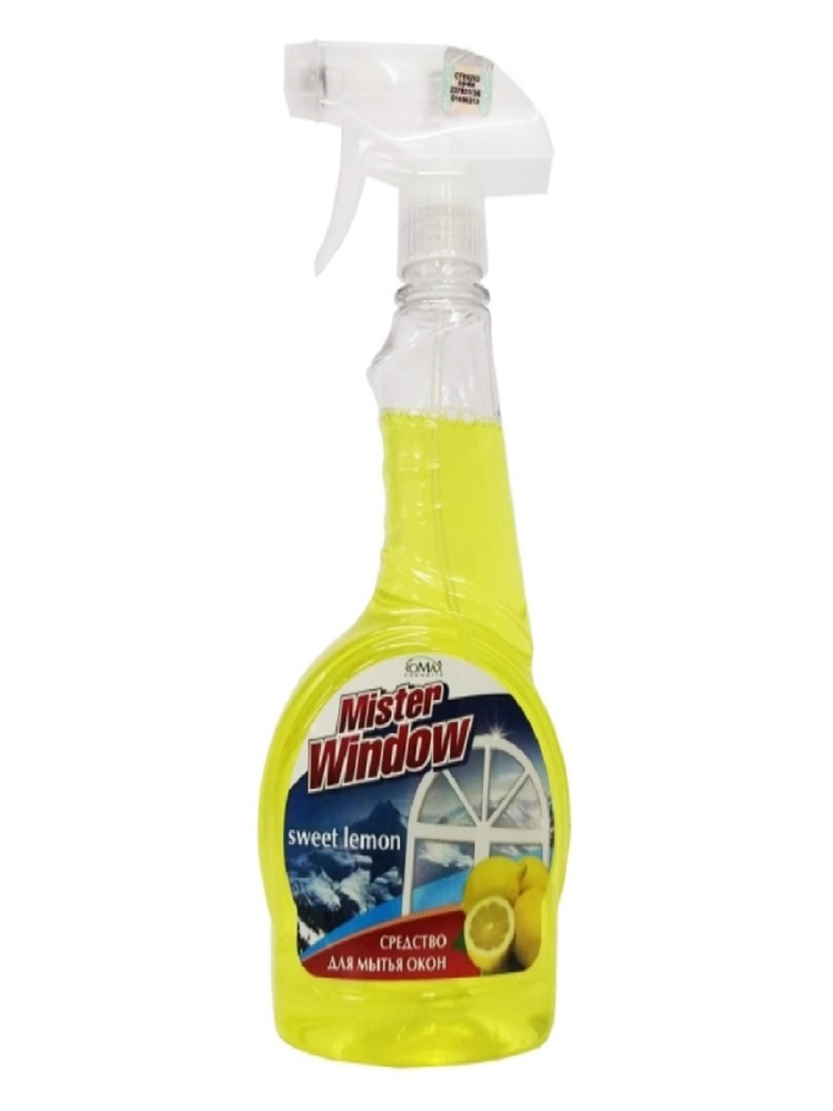 ROMAX Средство для мытья окон Mister Window Лимон 750 мл #1