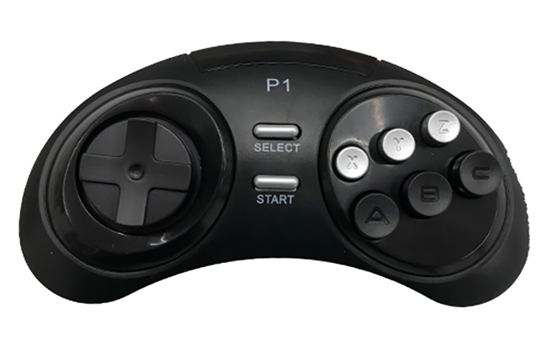 Беспроводной контроллер Sega Retro Genesis Wireless Gamepad P1 (черный) #1