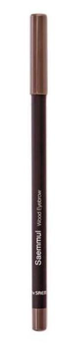 The Saem Карандаш для бровей Saemmul Wood Eyebrow 02.Gray Brown - Серо-коричневый  #1