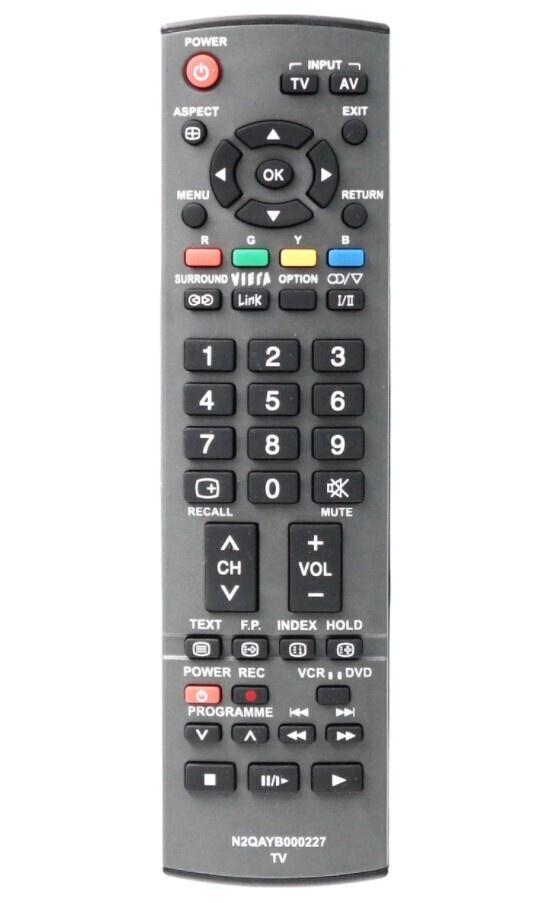 Пульт Carsmile N2QAYB000227 (N2QAKB000065) для телевизоров Panasonic #1