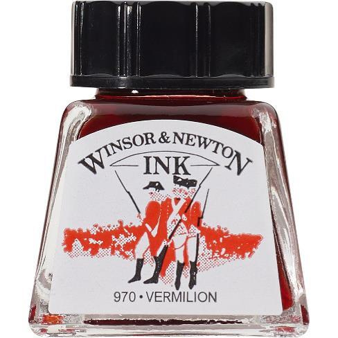 Тушь Winsor&Newton, пунцовый, 14мл #1