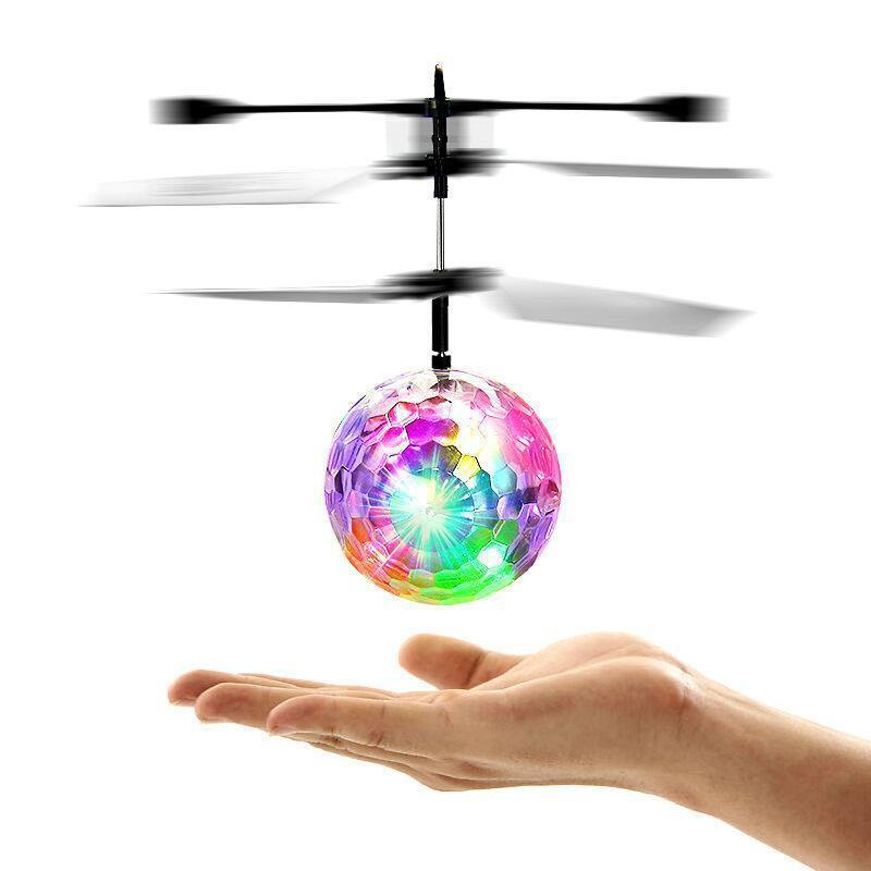 Летающий шар вертолёт игрушка со светом #1