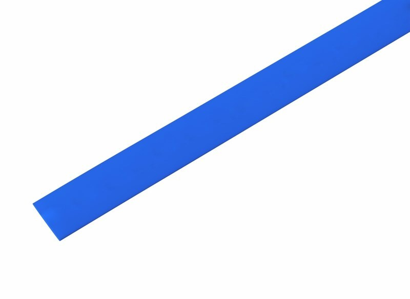 Трубка термоусаживаемая ТУТ 10.0 / 5.0 мм 1м синяя, комплект 2 шт  #1
