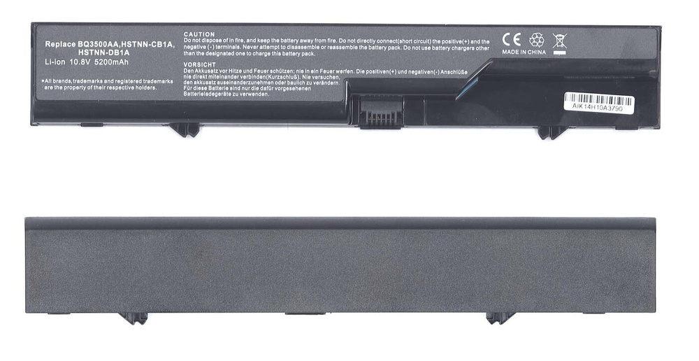 Аккумуляторная батарея для ноутбука HP Compaq 4320s (XX820EA), 4420s 5200mAh OEM черная  #1