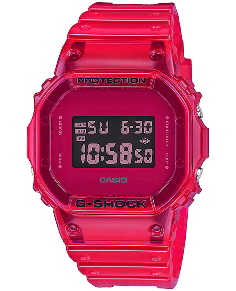 Противоударные унисекс часы Casio G-Shock DW-5600SB-4ER c секундомером, будильником, таймером с гарантией #1